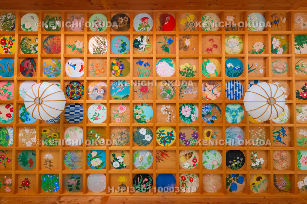 京都府　正寿院　客殿（則天の間）　天井画