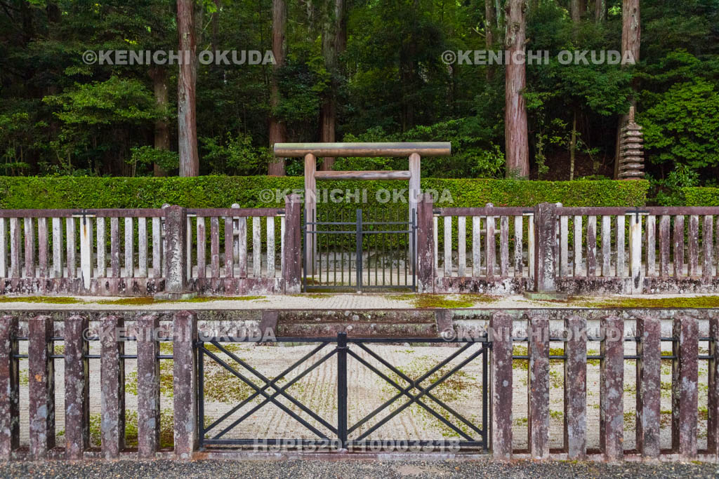 京都府　大原の里　後鳥羽天皇大原陵　順徳天皇大原陵