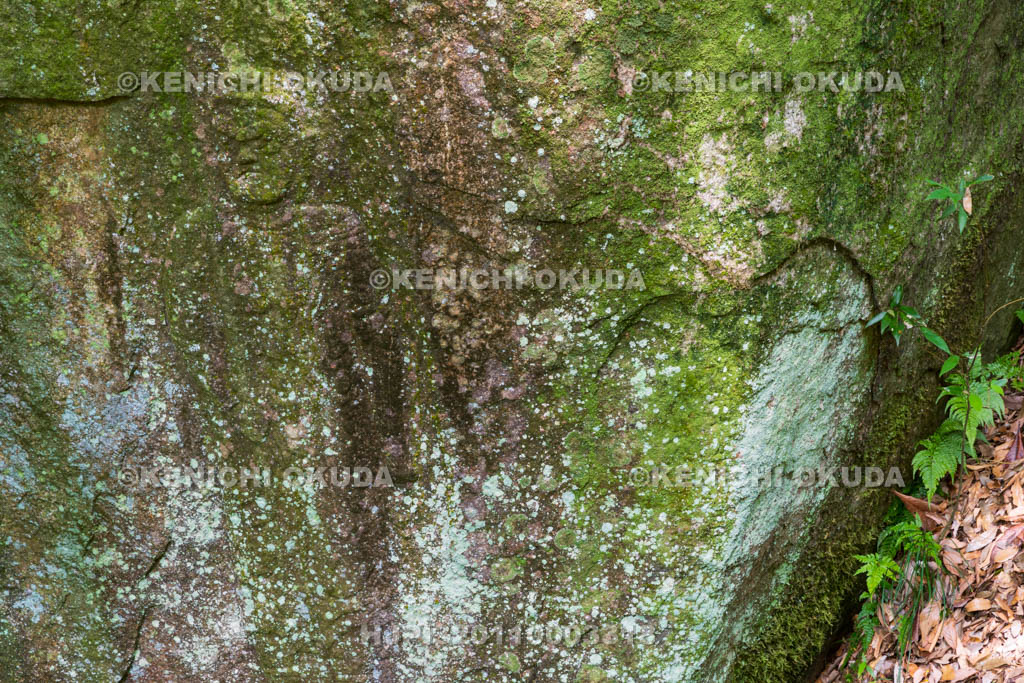 京都府　当尾の里　一願不動（不動明王立像）