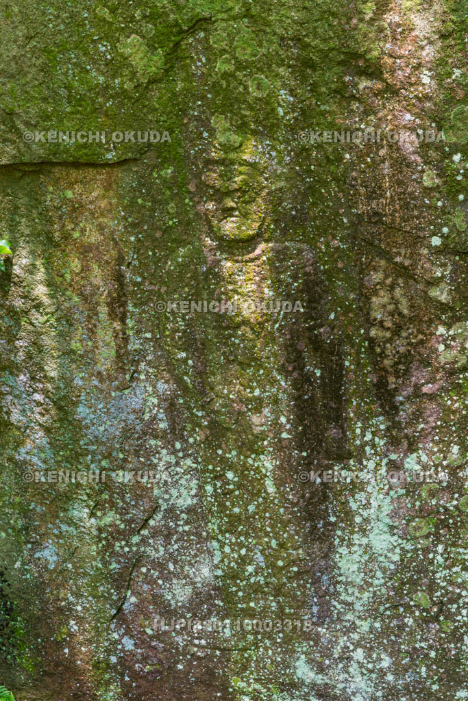 京都府　当尾の里　一願不動（不動明王立像）