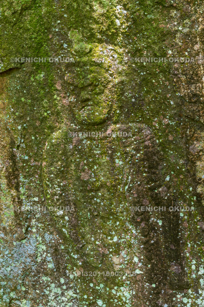 京都府　当尾の里　一願不動（不動明王立像）