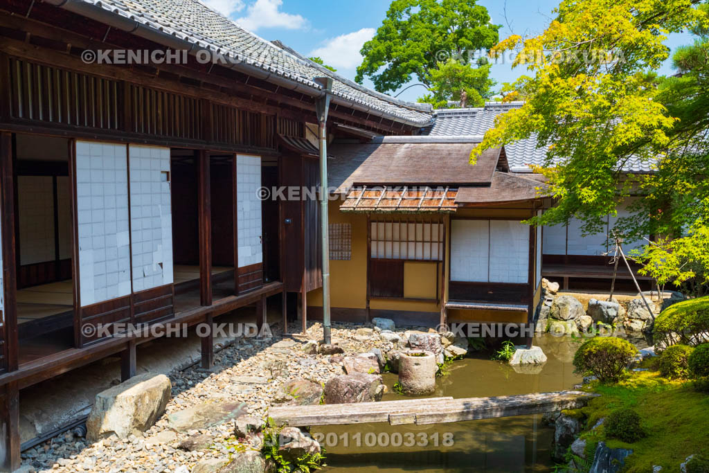 京都府　醍醐寺　三宝院　奥宸殿（重要文化財）と松月亭