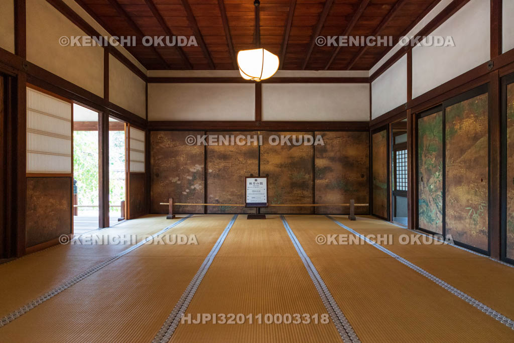 京都府　醍醐寺　三宝院　秋草の間（重要文化財）