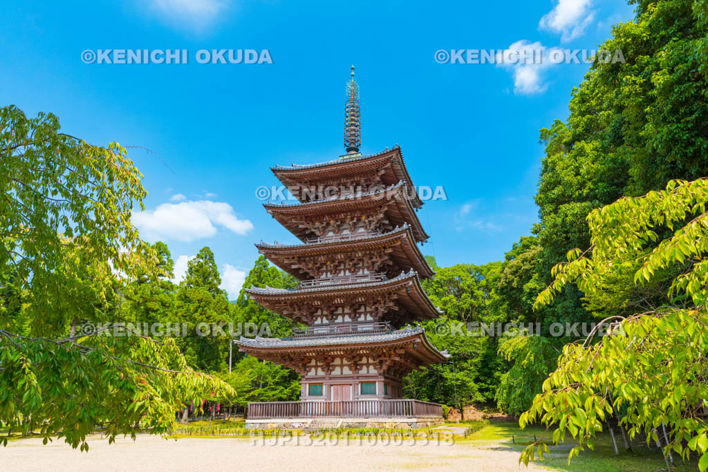 京都府　醍醐寺　五重塔（国宝）