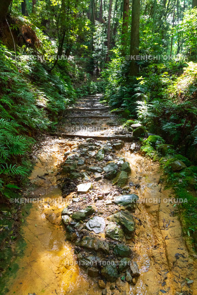 京都府　醍醐寺　上醍醐　登山道