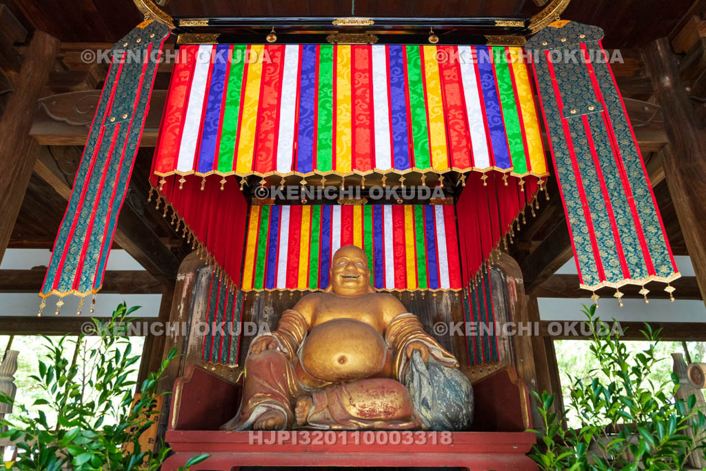 京都府 萬福寺 天王殿 弥勒菩薩(布袋)坐像