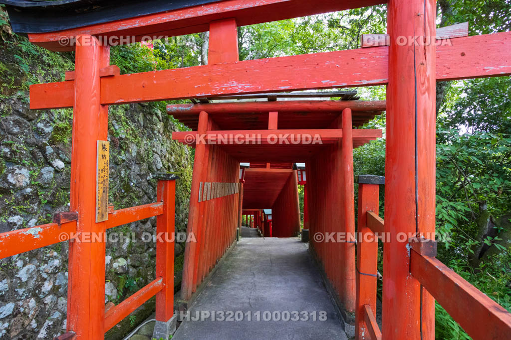 島根県 津和野 太皷谷稲成神社 表参道
