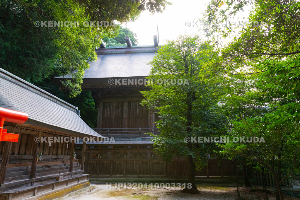 島根県　物部神社　本殿（県指定有形文化財）