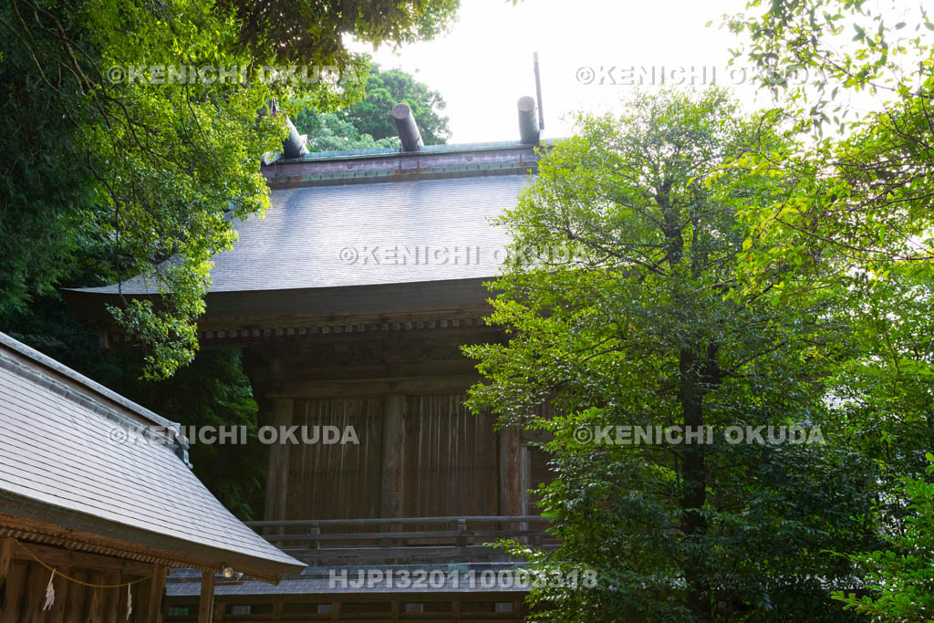 島根県　物部神社　本殿（県指定有形文化財）