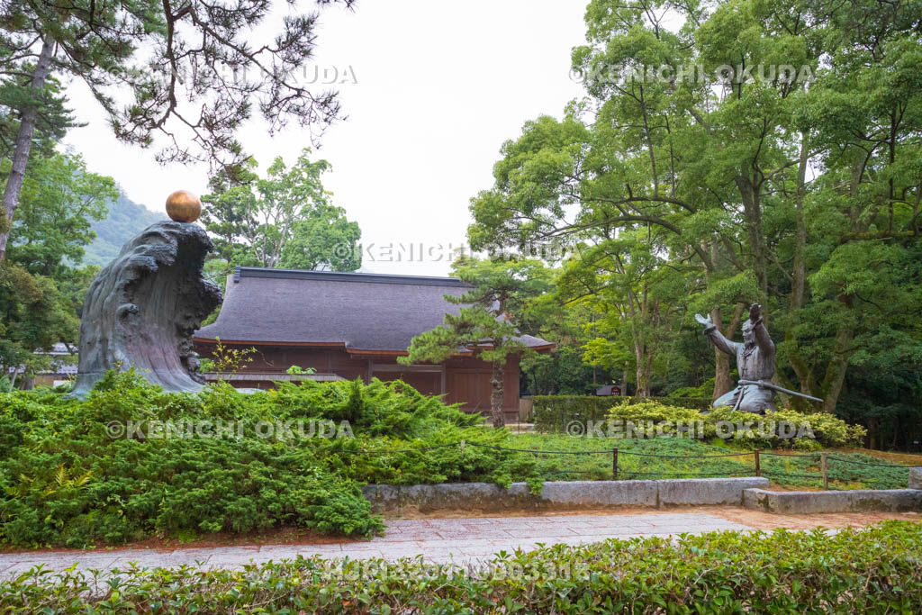 島根県 出雲大社 ムスビの御神像と会所(重要文化財)
