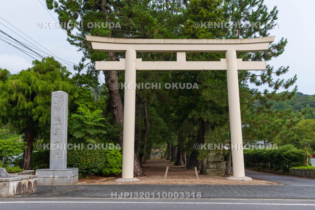 島根県　熊野大社　参道