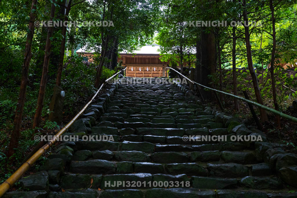 島根県　真名井神社　参道