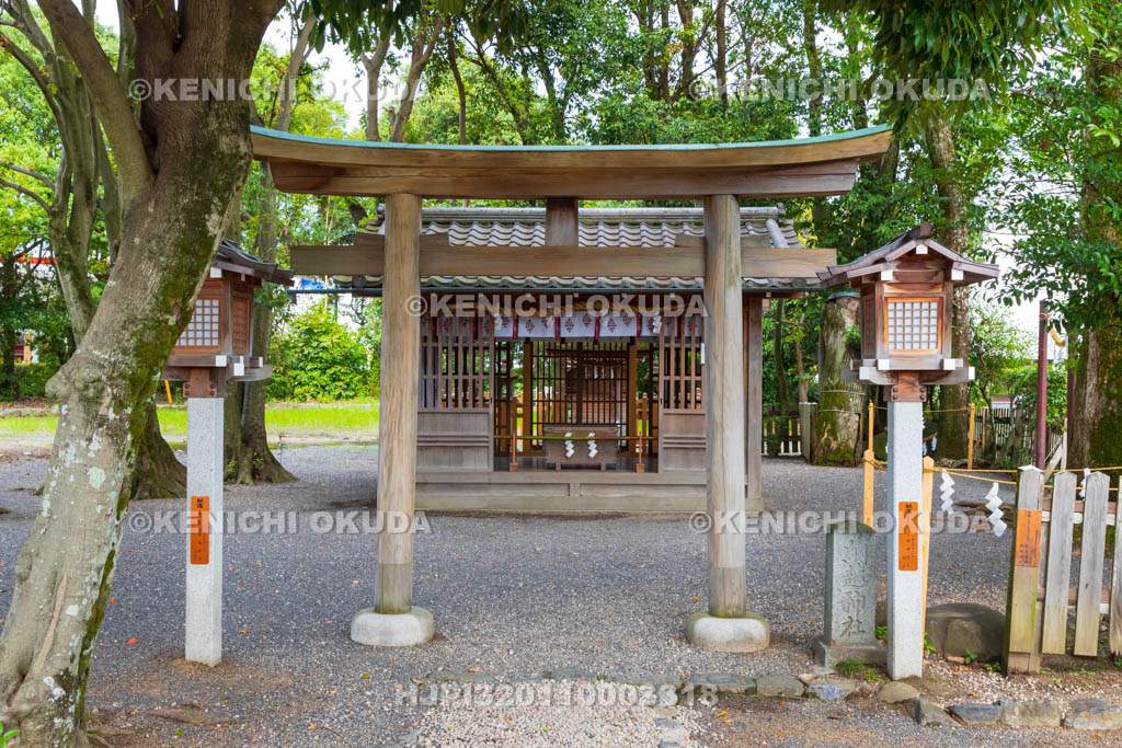 奈良県　大神神社摂社　綱越神社（おんぱらさん）