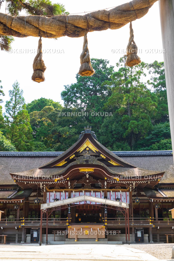 奈良県　大神神社　拝殿（重要文化財）