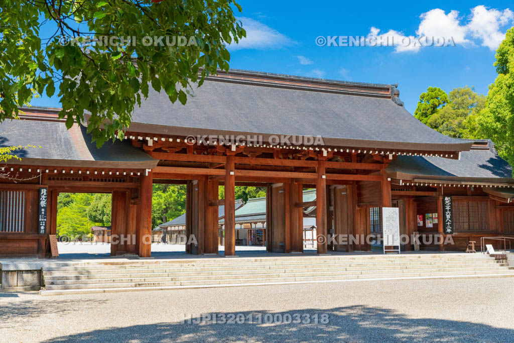 奈良県　橿原神宮　南神門