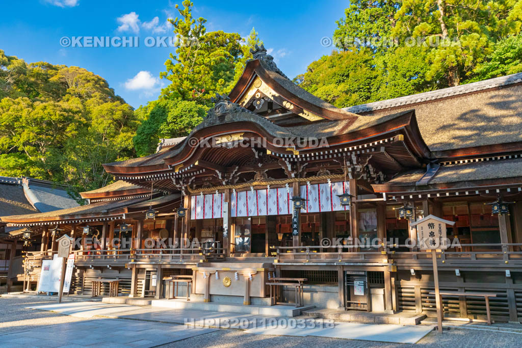 奈良県　大神神社　拝殿（重要文化財）