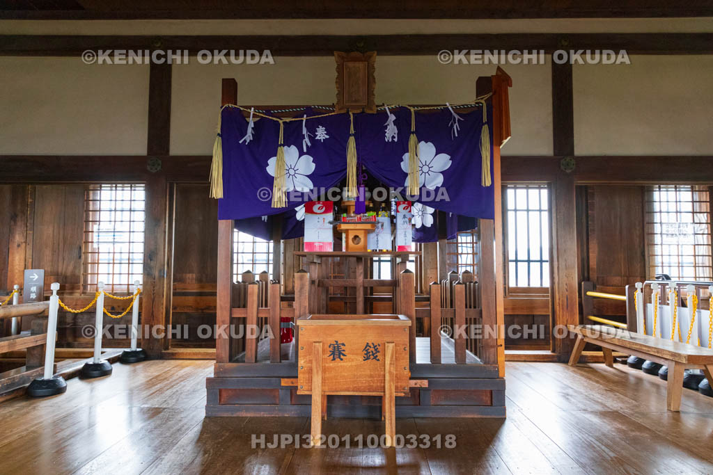 兵庫県　姫路城　大天守（六階・最上階）　長壁（刑部）神社