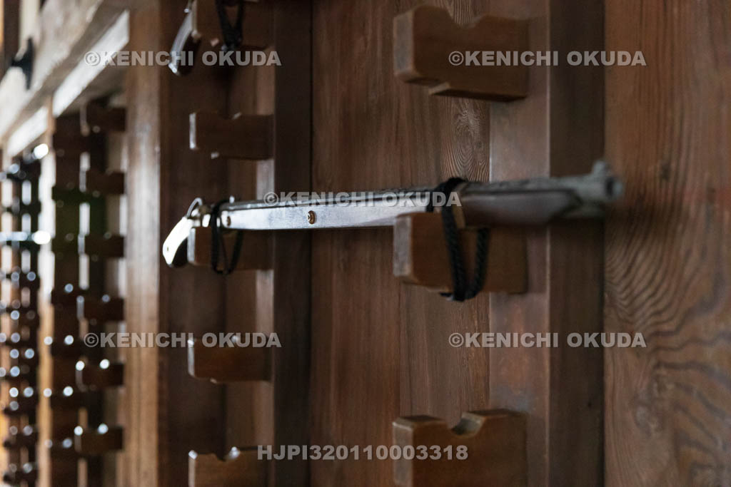 兵庫県　姫路城　大天守（二階）　火縄銃（レプリカ）