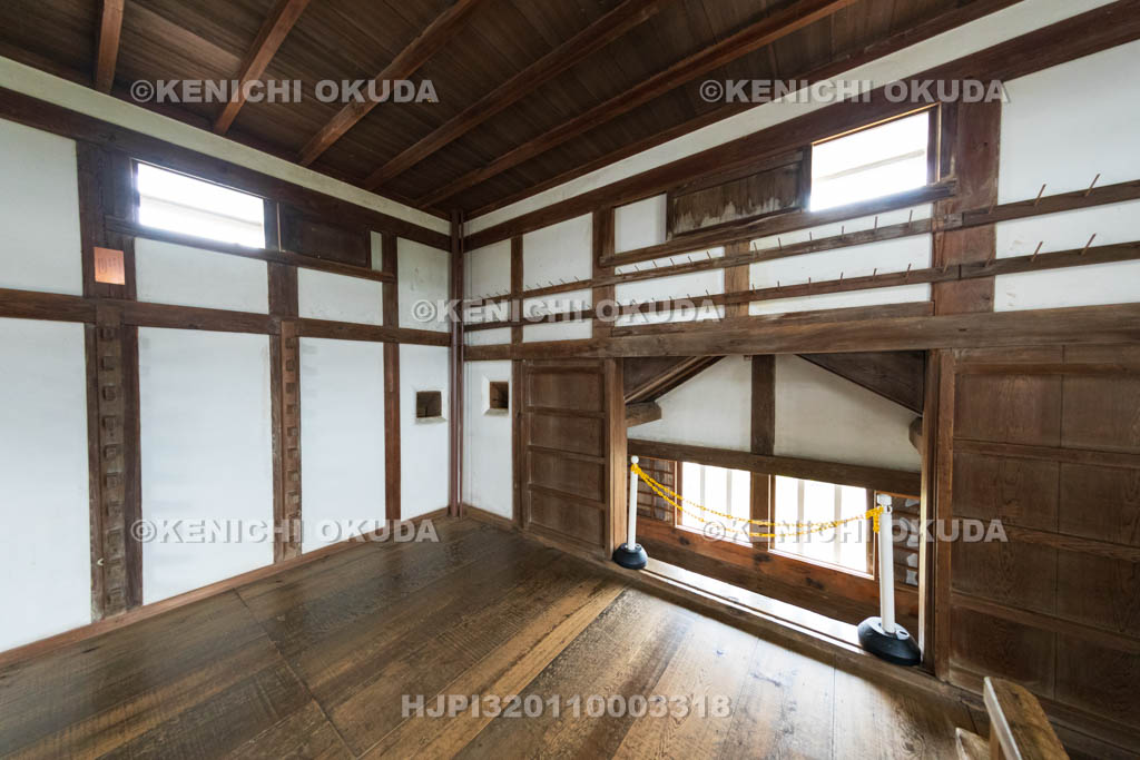 兵庫県　姫路城　東小天守（三階・最上階）