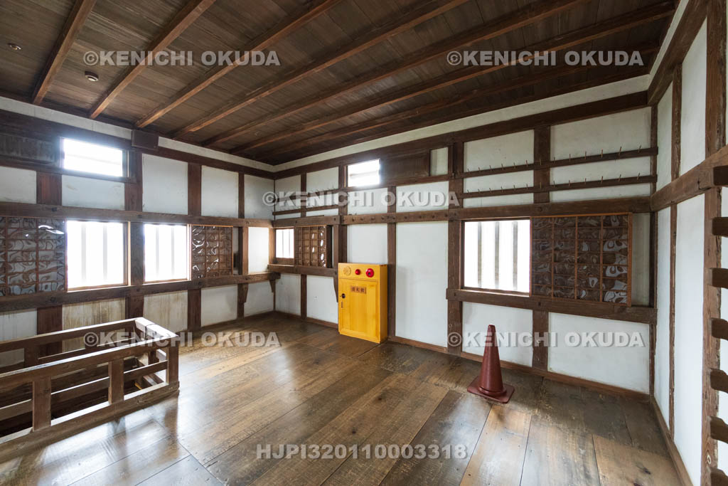 兵庫県　姫路城　東小天守（三階・最上階）