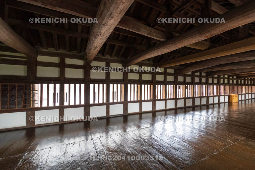 兵庫県　姫路城　ロの渡櫓（二階）