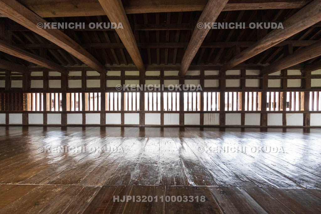 兵庫県　姫路城　ロの渡櫓（二階）