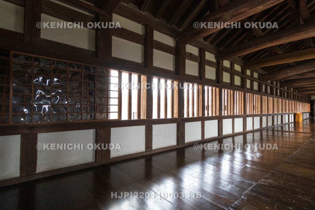 兵庫県　姫路城　ロの渡櫓（二階）