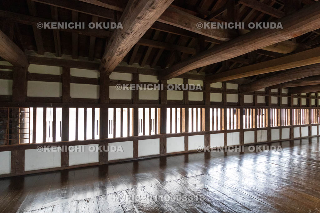 兵庫県　姫路城　ロの渡櫓（二階）