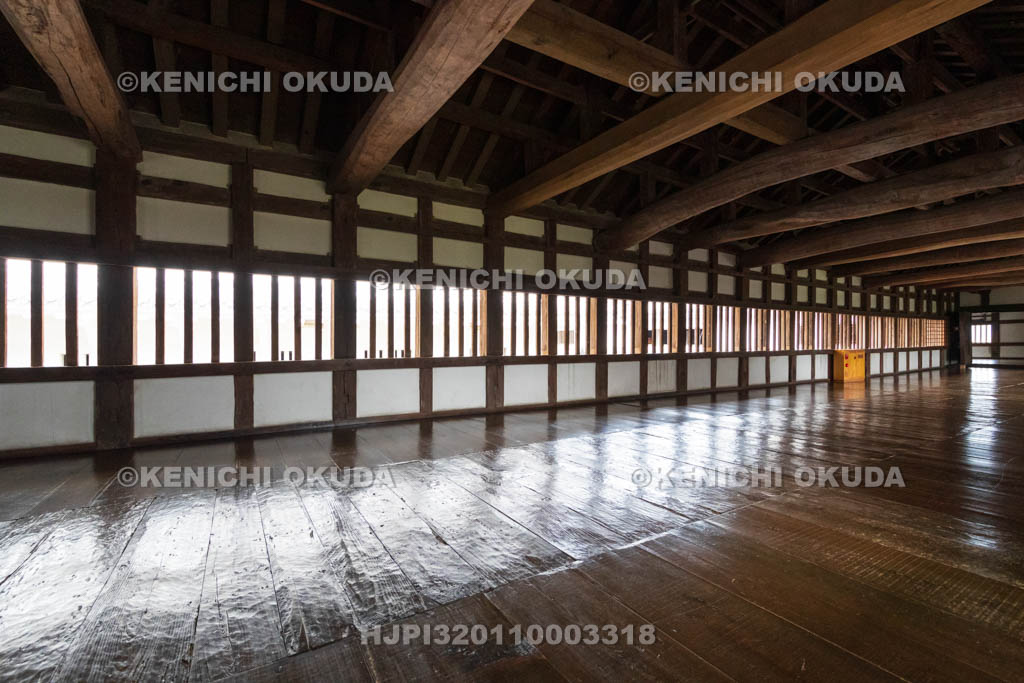 兵庫県　姫路城　ロの渡櫓（二階）