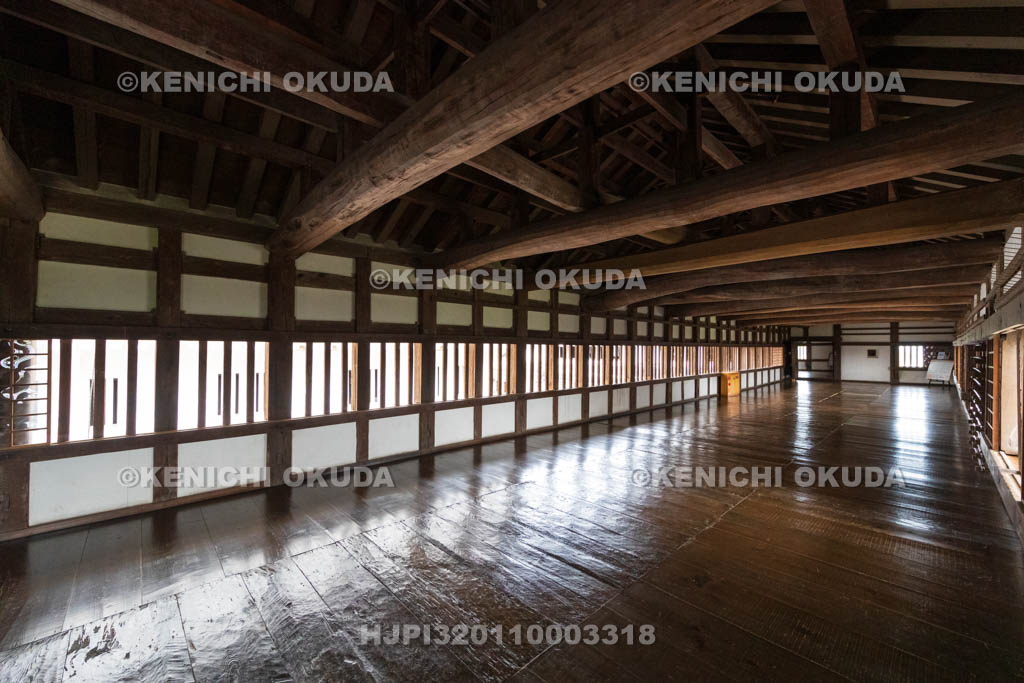 兵庫県　姫路城　ロの渡櫓（二階）