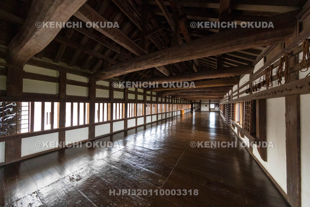 兵庫県　姫路城　ロの渡櫓（二階）