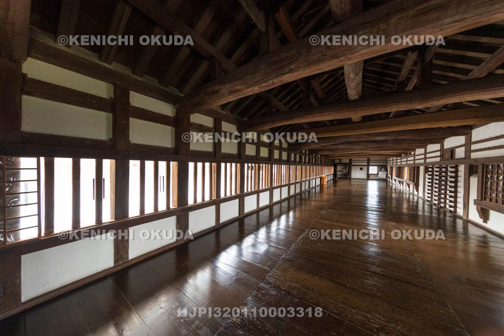 兵庫県　姫路城　ロの渡櫓（二階）