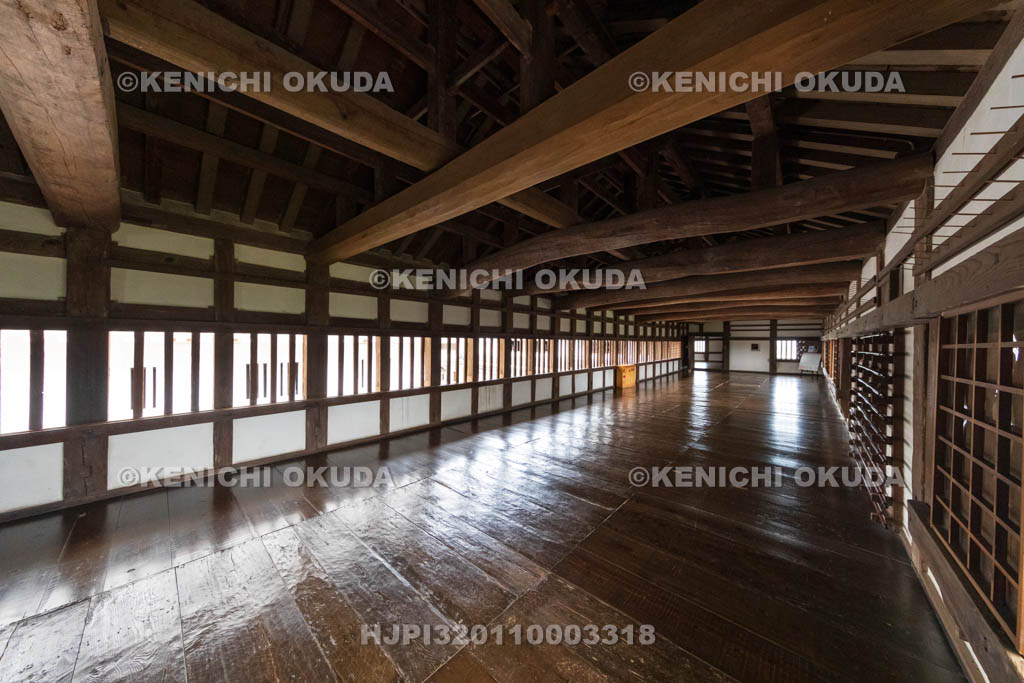 兵庫県　姫路城　ロの渡櫓（二階）