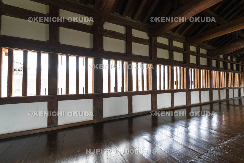 兵庫県　姫路城　ロの渡櫓（二階）