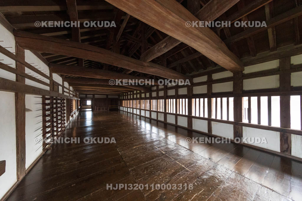 兵庫県　姫路城　ロの渡櫓（二階）
