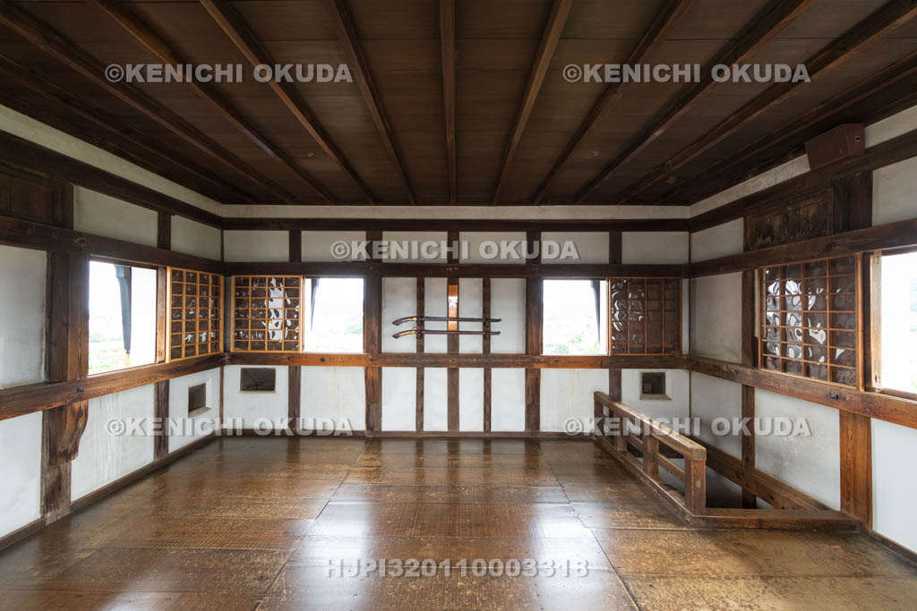 兵庫県　姫路城　乾小天守（四階・最上階）