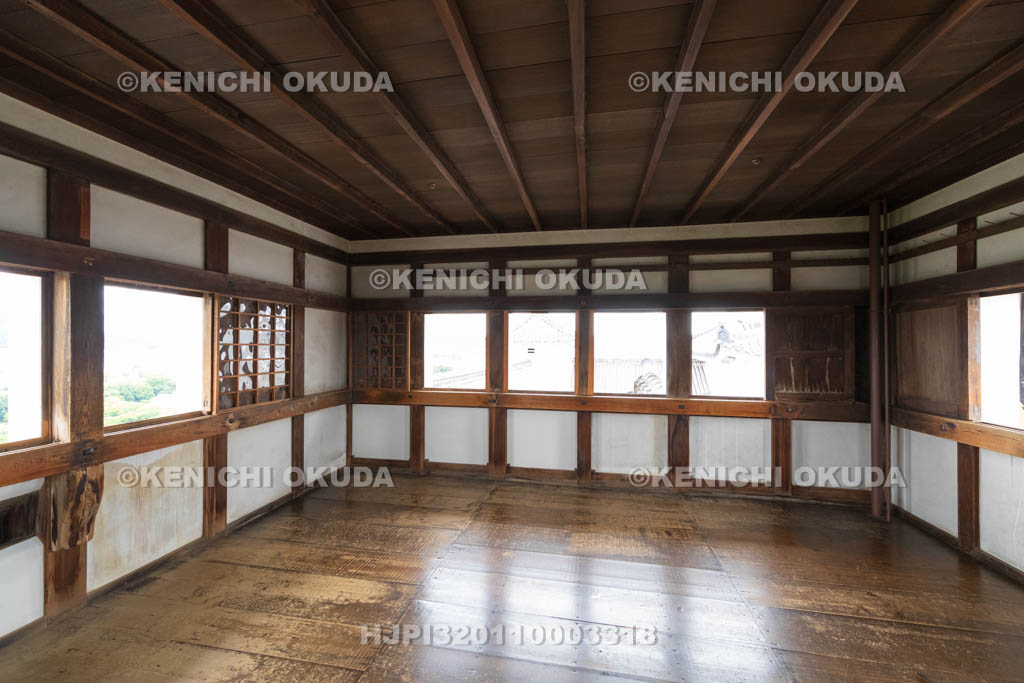 兵庫県　姫路城　乾小天守（四階・最上階）