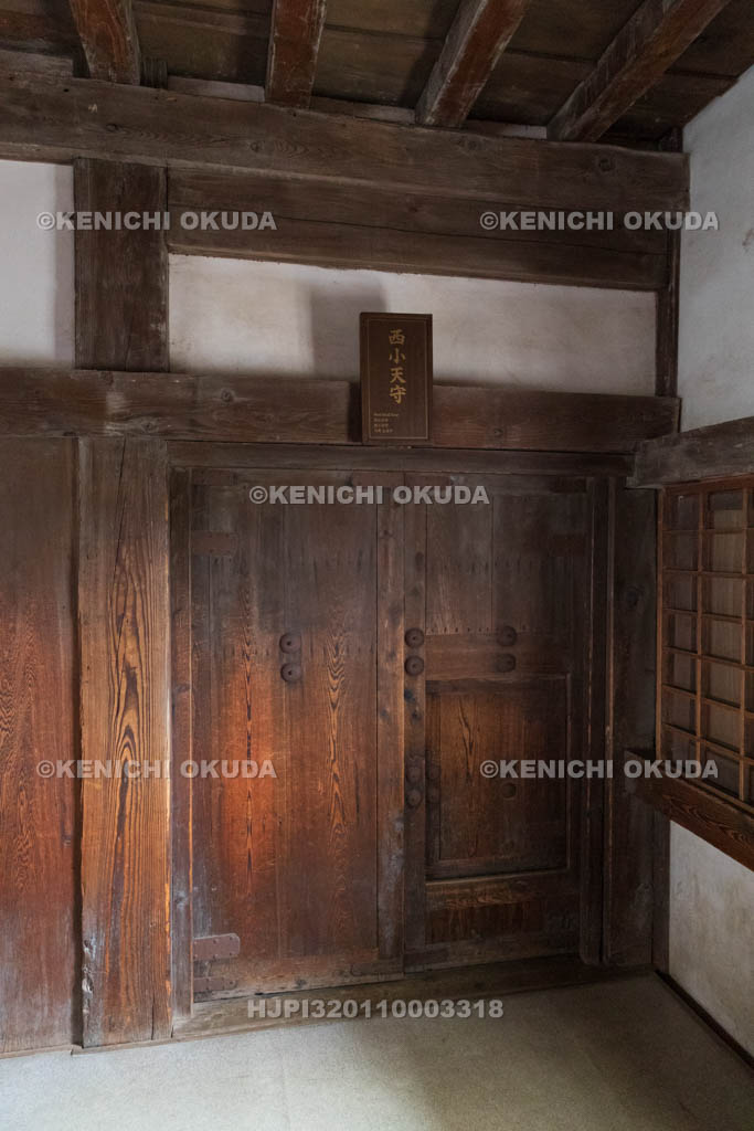 兵庫県　姫路城　西小天守の入口