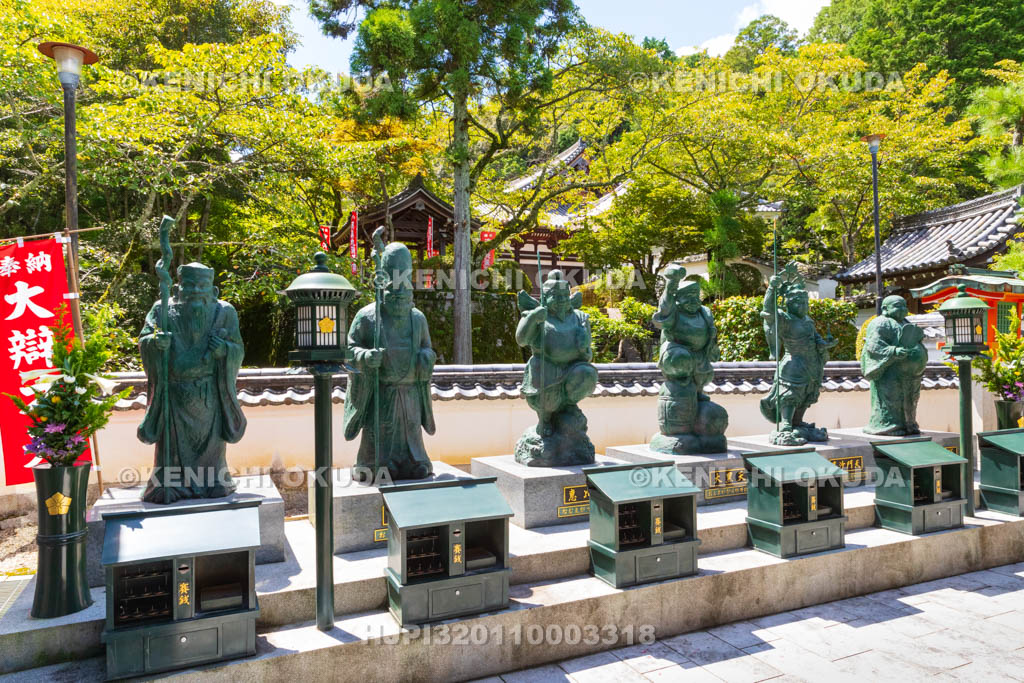 奈良県　霊山寺　六福神像