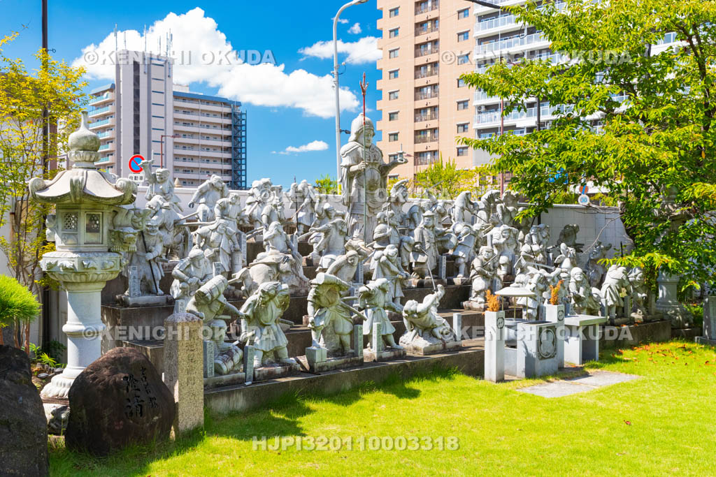 大阪府　吉祥寺　赤穂浪士四十七士像