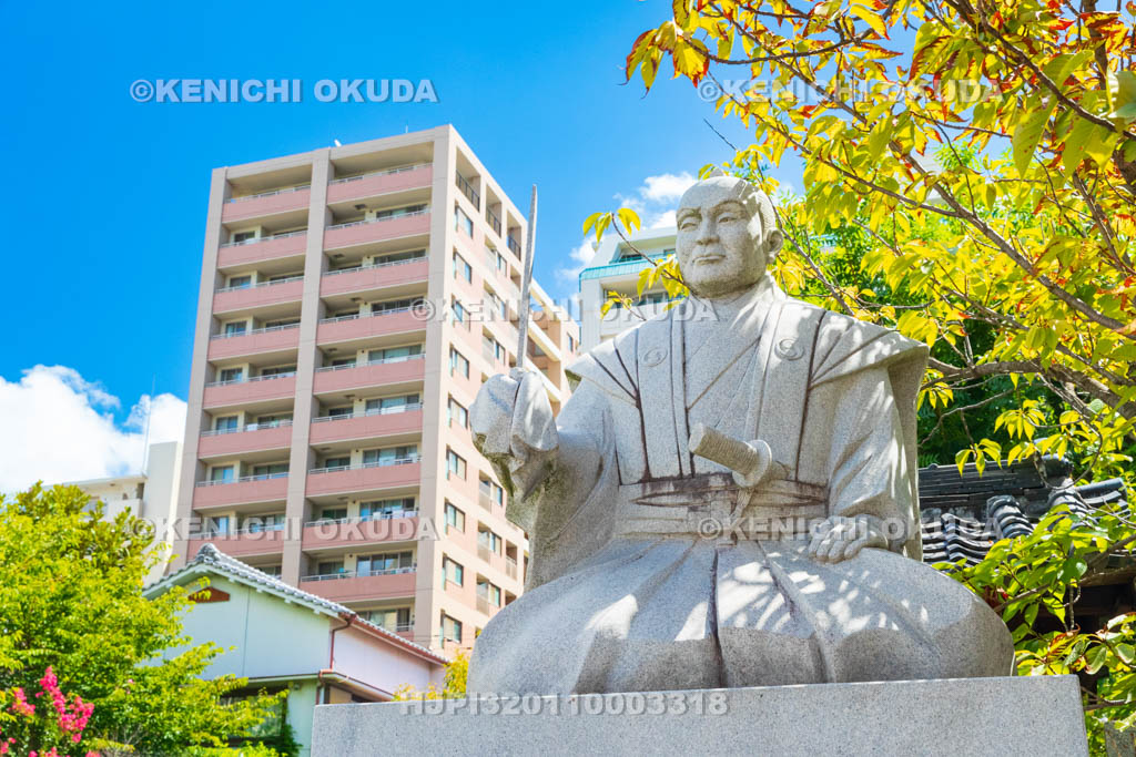 大阪府　吉祥寺　大石内蔵助像
