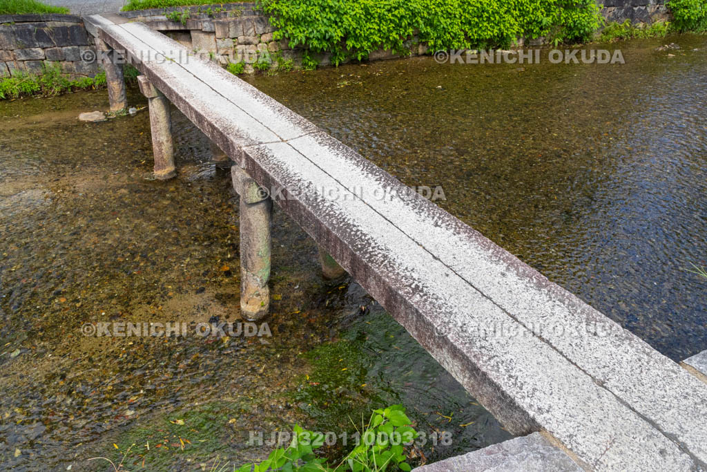京都府　白川の一本橋