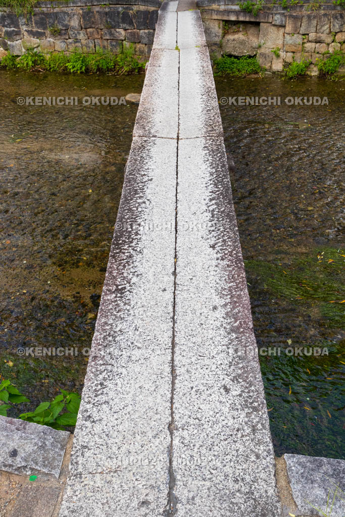 京都府　白川の一本橋