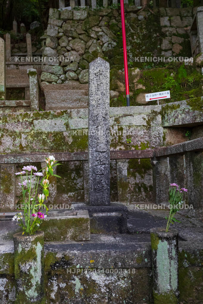京都府 京都霊山護国神社 霊山墓地 中岡慎太郎の墓
