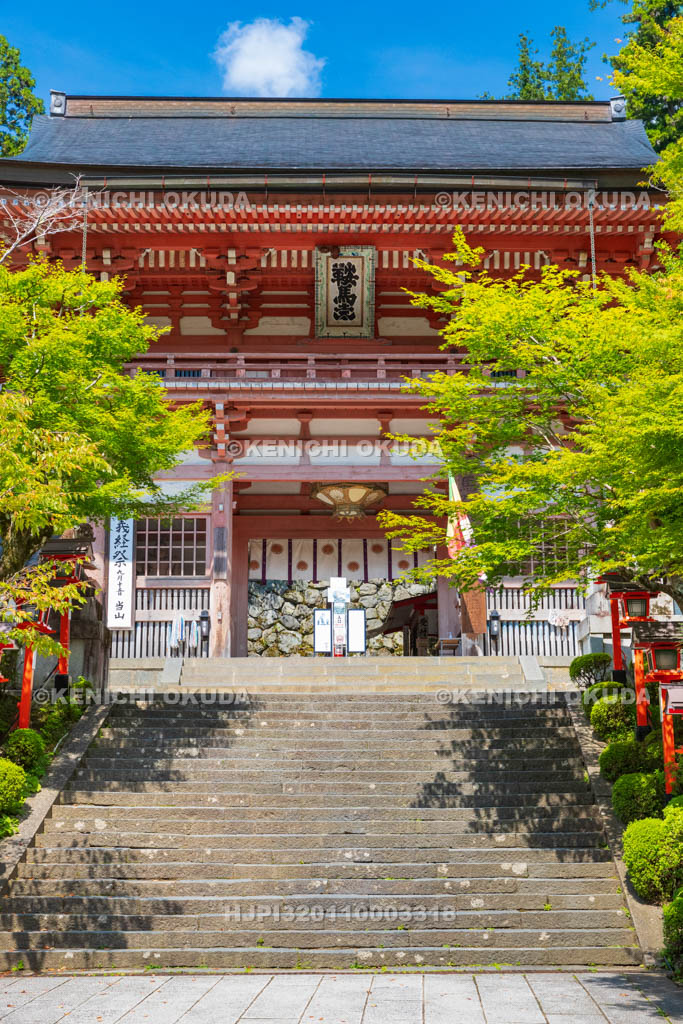 京都府　鞍馬寺　仁王門