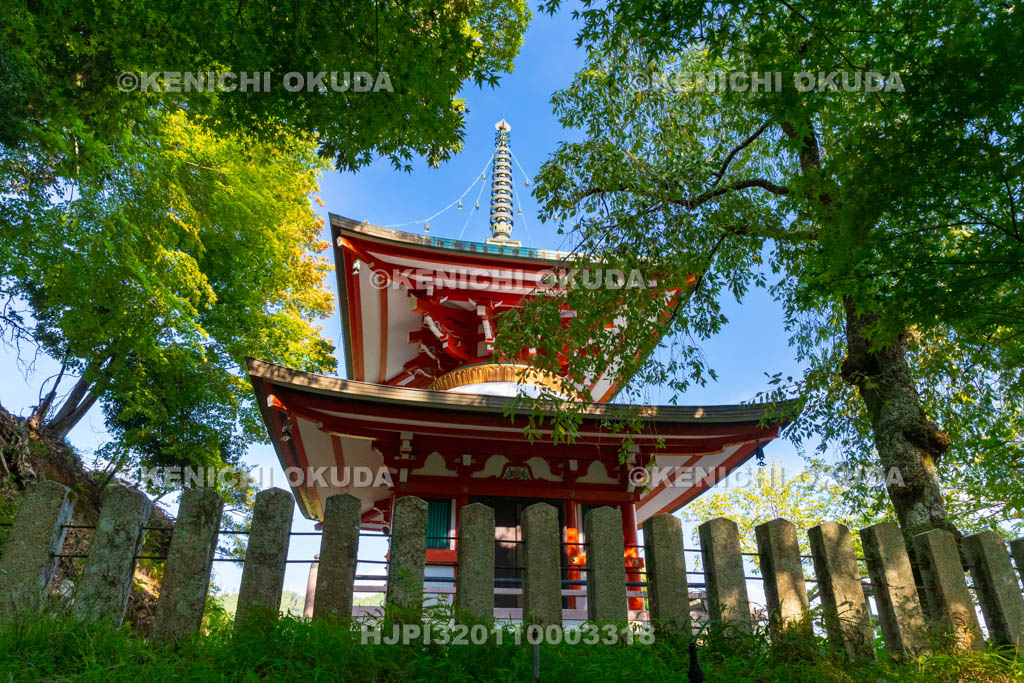 京都府　鞍馬寺　多宝塔