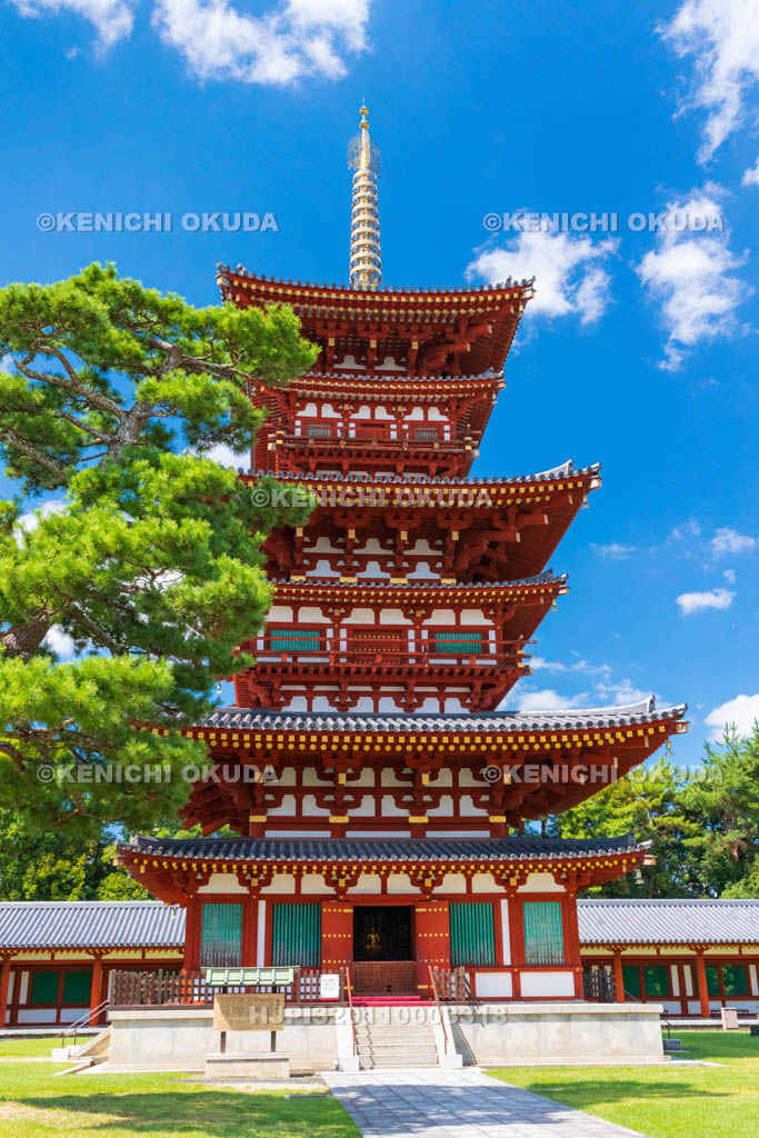 奈良県　薬師寺　西塔