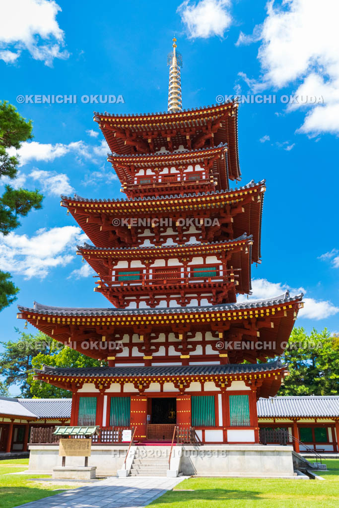 奈良県　薬師寺　西塔