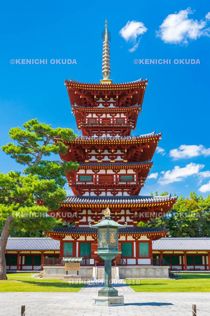 奈良県　薬師寺　西塔