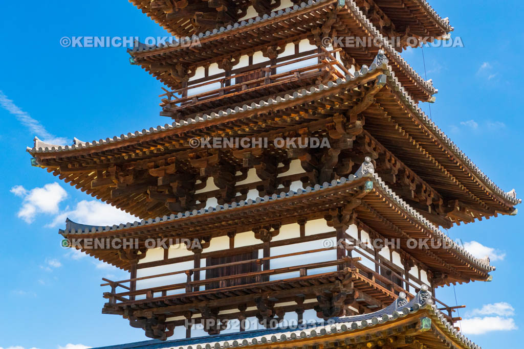 奈良県　薬師寺　東塔（国宝）